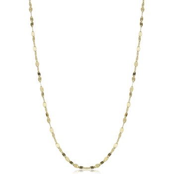 14k Solid Yellow Gold 1.9 mm Mirror Link Chain Necklace (16, 18, 20, 22, 24 or 30 inch)