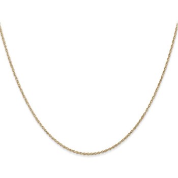14k .8mm Light-Baby Rope Chain