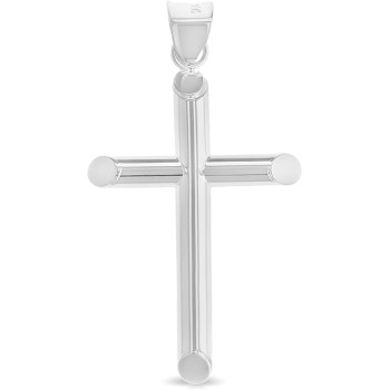 14K REAL Gold Classic Cross Pendant Religious Charm For Necklace or Chain - Multiple Styles