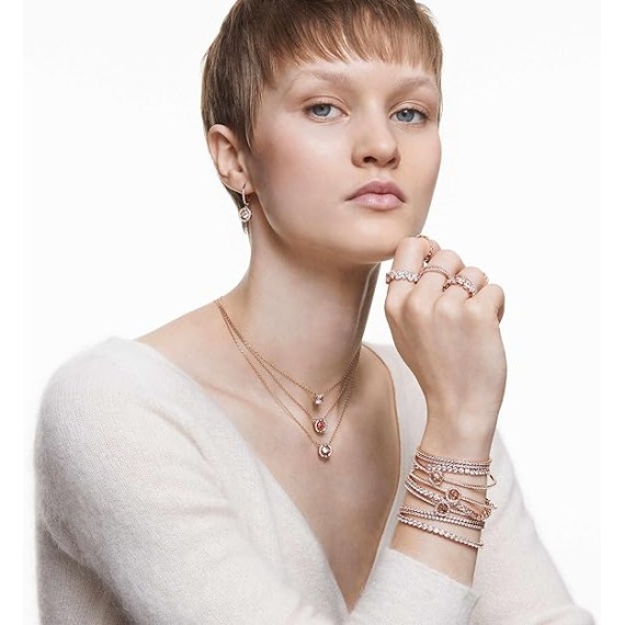 Sparking Dance Crystal Jewelry Collection, Gold Tone & Rose Gold Tone Finish