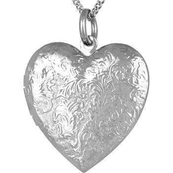 Antique Heart Locket Necklace That Holds Pictures 24k Gold Plated