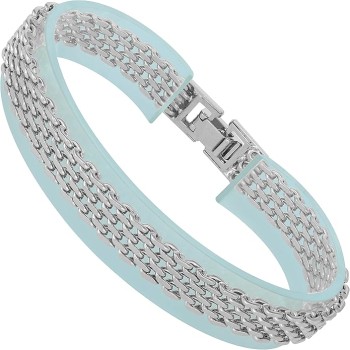 8.5mm Designer Mesh Ladies Bracelet 24k Real Gold Plated for Women