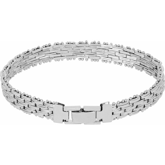9.5mm Designer Weave Ladies Bracelets for Women 24k Real Gold Plated