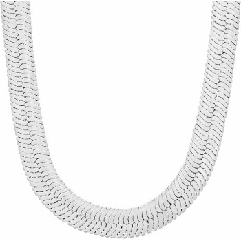 9mm Flexible Herringbone Chain Necklace 24k Real Gold Plated