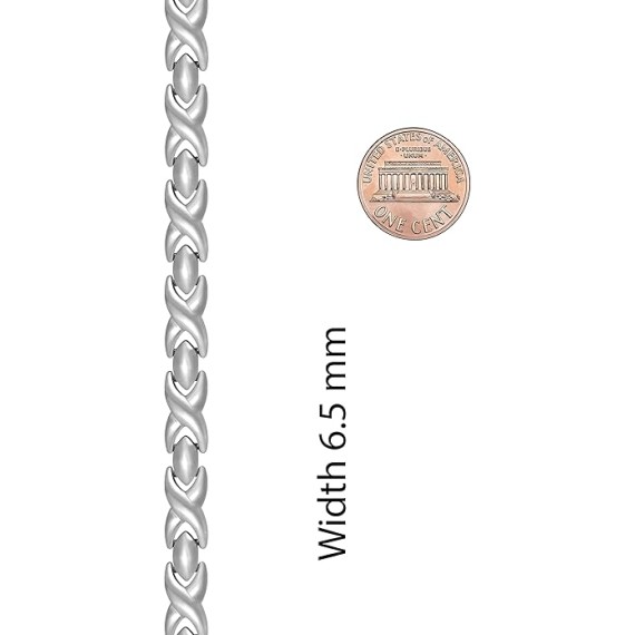 Polished Hugs & Kisses Bracelet for Women and Men 24k Gold Plated
