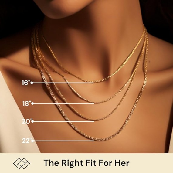 REAL Solid 10K Yellow or White Gold 0.50mm - 1.3mm Diamond-Cut Square Mirror Box Veneziana Chain Necklace with Lobster Claw Clasp | Multiple Lengths Available | Men Women | MADE IN ITALY